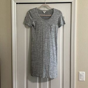J. Crew striped tshirt dress